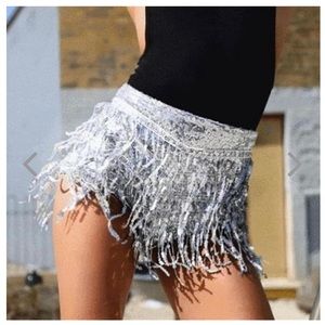 Festival Sequin Hot Pants